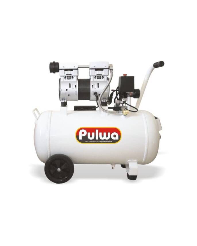 50 LT. YAĞSIZ - SESSİZ HAVA KOMPRESÖRÜ / 1 HP - 1