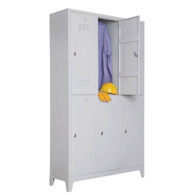 6 Bölmeli Soyunma Dolabı - 