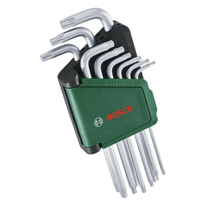 Bosch Alyan Anahtar Takımı Torx 9 Parça - 1