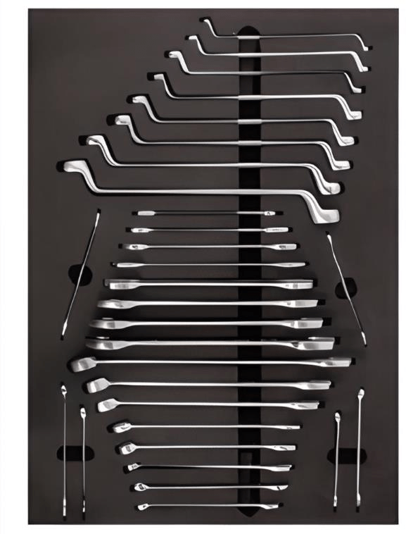 İzeltaş Elıte Seri Takım Dolabı 7 Çekmece Kırmızı Siyah 139 Parça - 2