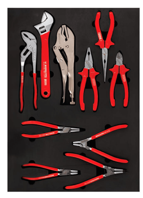 İzeltaş Elıte Seri Takım Dolabı 7 Çekmece Kırmızı Siyah 139 Parça - 6