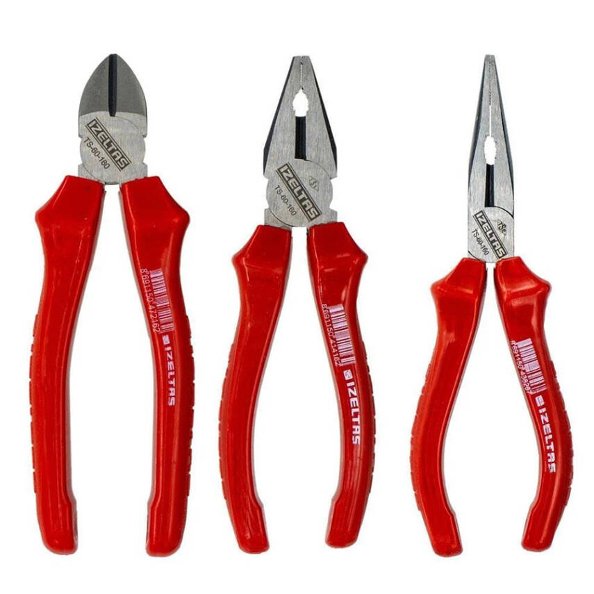 İzeltaş Opak Pense Seti 160 mm - 1