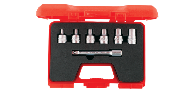 İzeltaş Star Torx Lokma Anahtar Takımı 1/2 İnç 7 Parça - 1