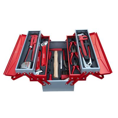 İzeltaş Tesisatçı Takım Çantası 5 Gözlü 28 Parça - 