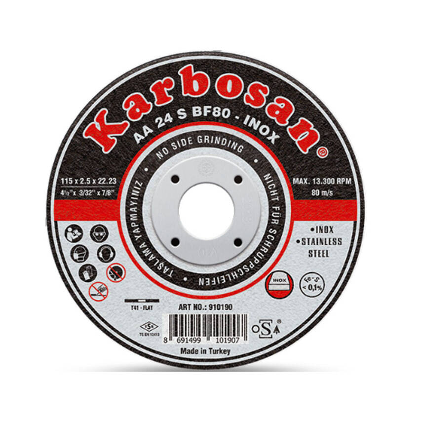 Karbosan İnox 115x1.0x22 25 Adet - 1