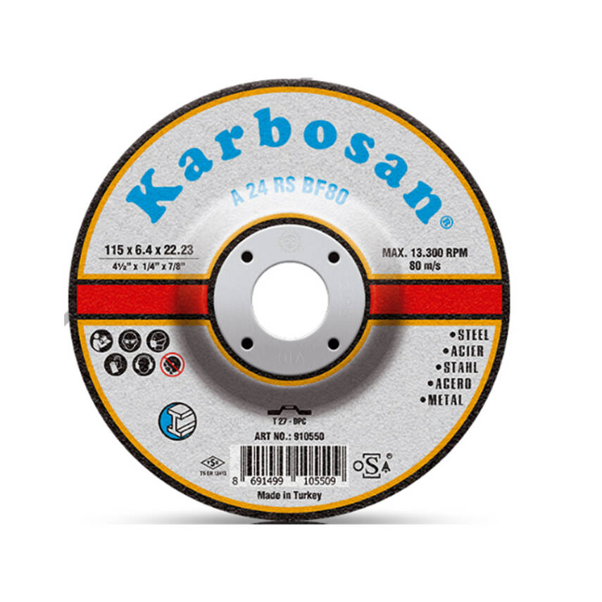 Karbosan Taşlama NK115x6.4x22 25 Adet - 1