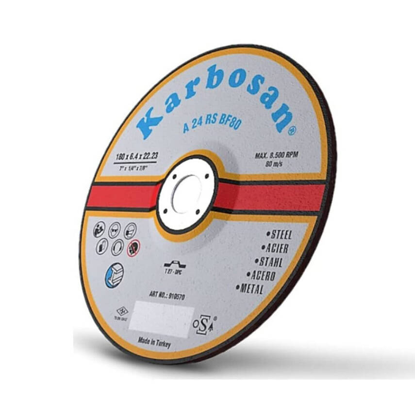 Karbosan Taşlama NK180x6.4x22 10 Adet - 1