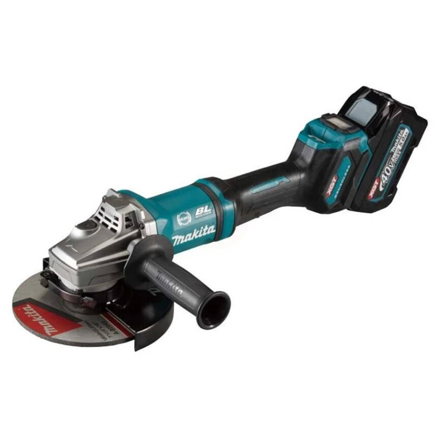 Makita Akülü Büyük Taşlama Makinesi GA037GT201 (2 x 5,0 Ah Akü) (40V) (180 mm) - 1