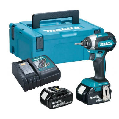 Makita Akülü Darbeli Vidalama Matkabı DTD153RFJ (2 x 3,0 Ah Akü) - MAKİTA