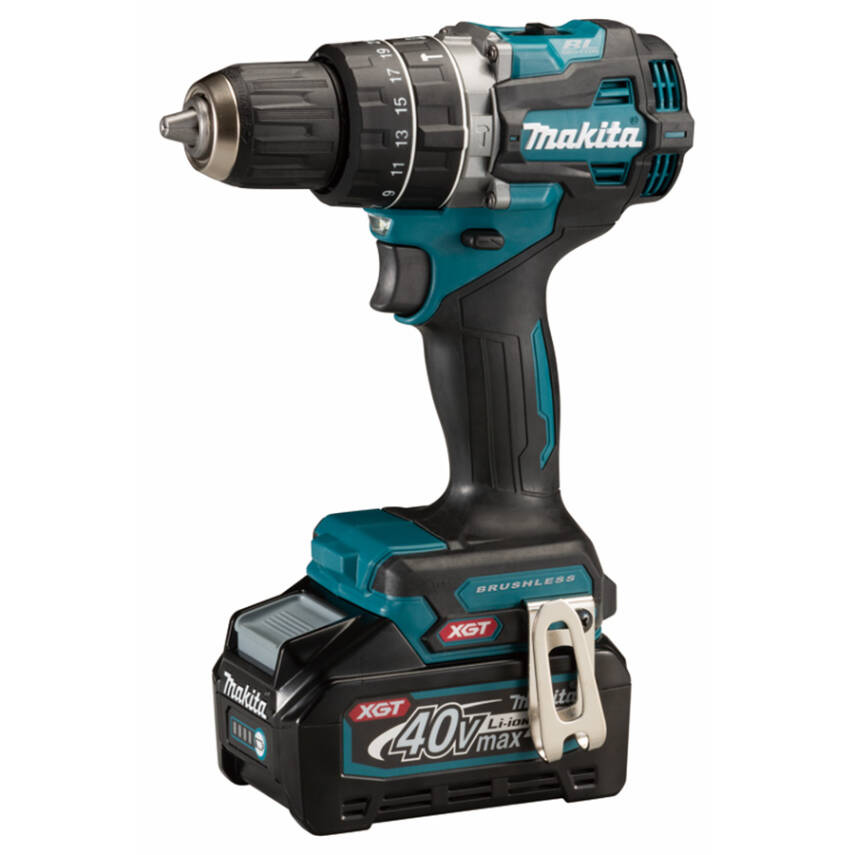 Makita Akülü Darbeli Vidalama Matkabı HP002GA201 (2 x 2,5 Ah Akü) (40V) - 1