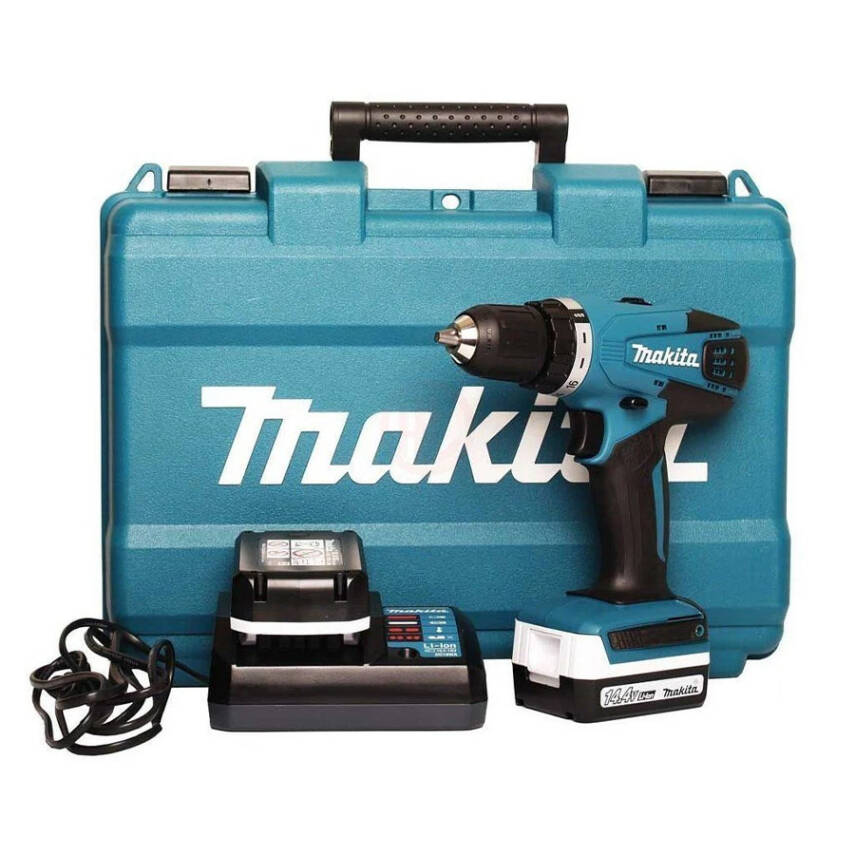 Makita Akülü Vidalama Matkabı DF347DWE (2 x 1,5 Ah Akü) - 1